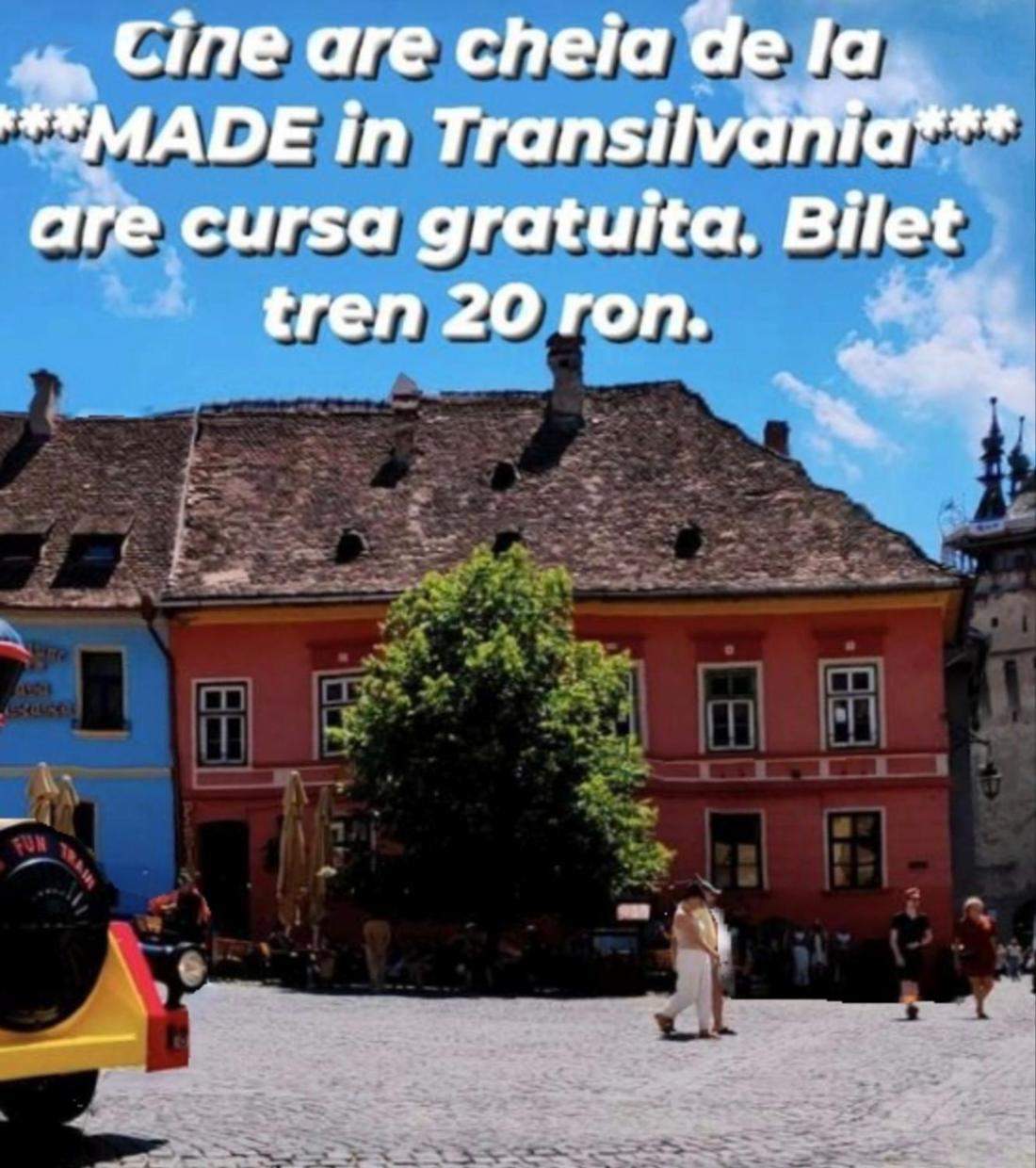 Made In Transilvania Сігішоара Екстер'єр фото